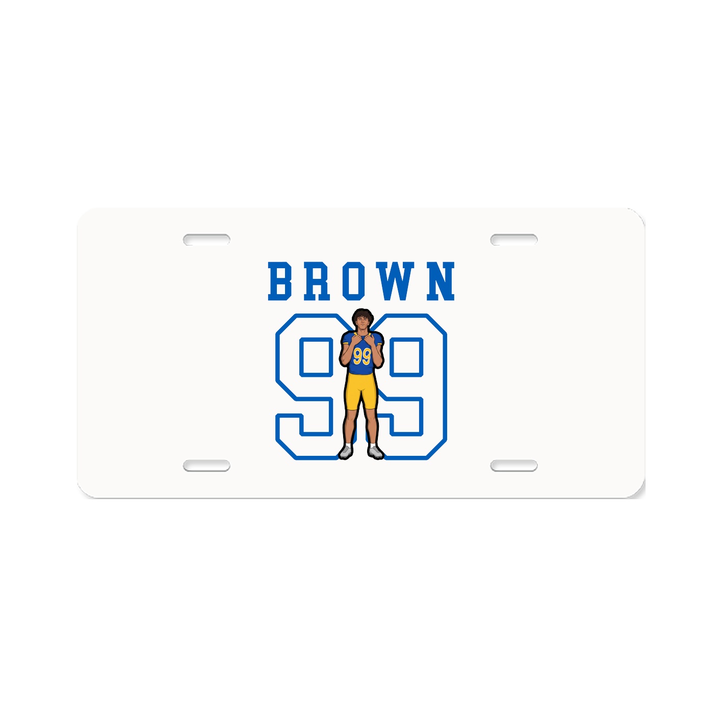 License Plate — Shirsey in Classic