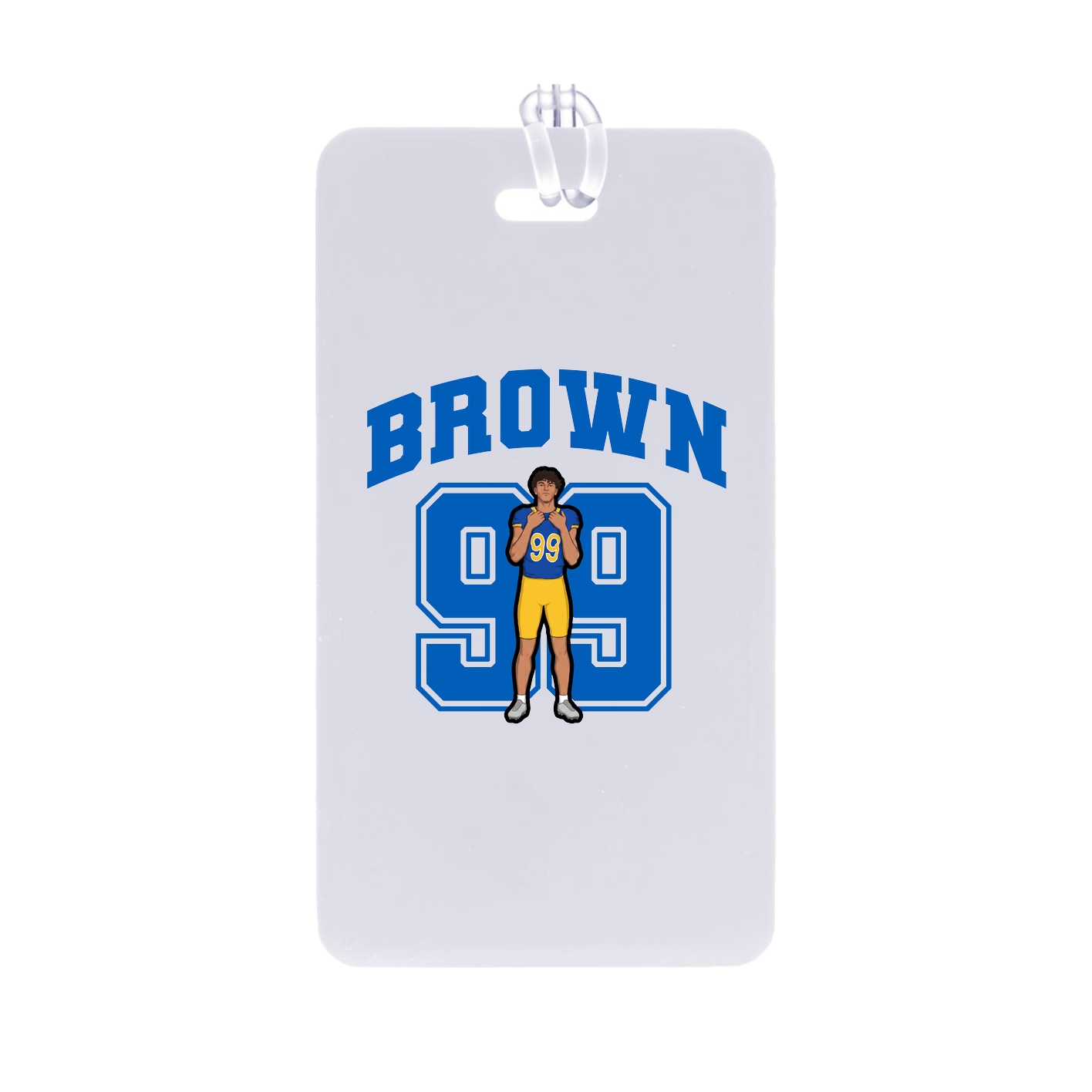 Bag Tag — Number in Classic
