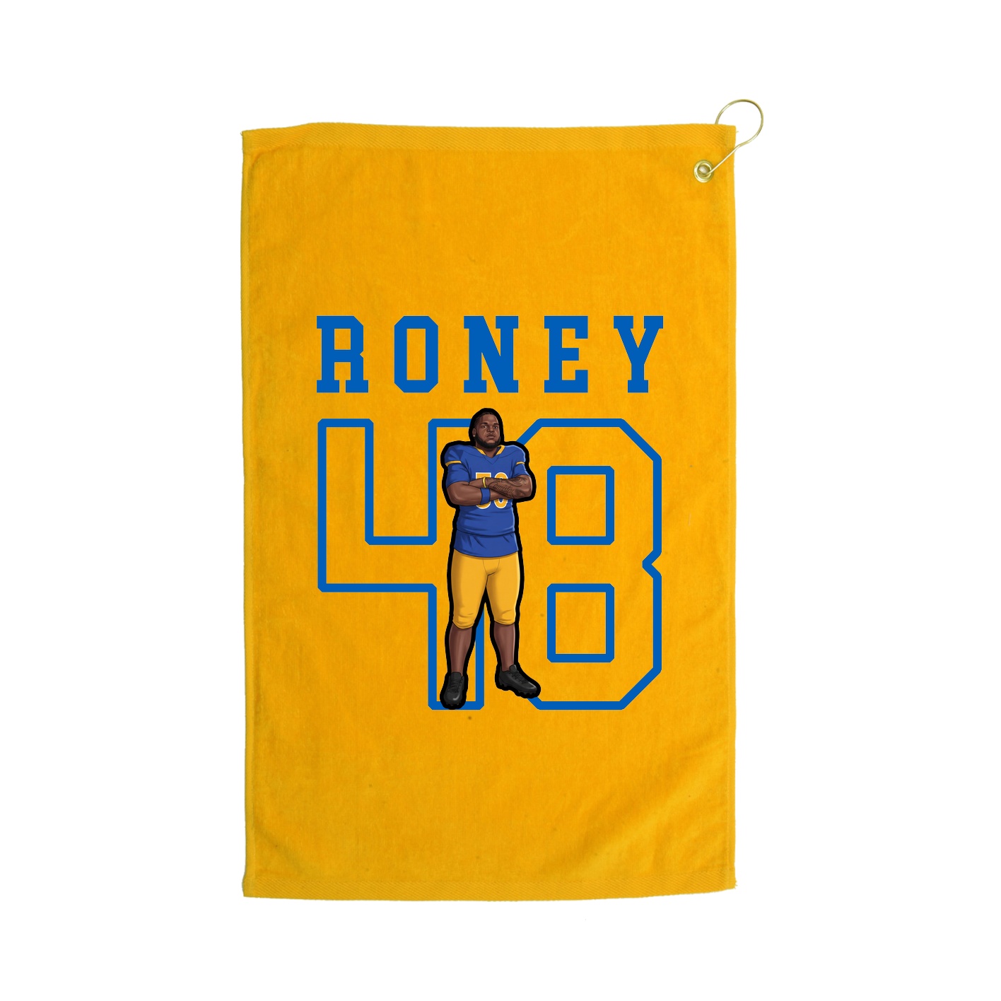 Golf Towel — Shirsey in Gold