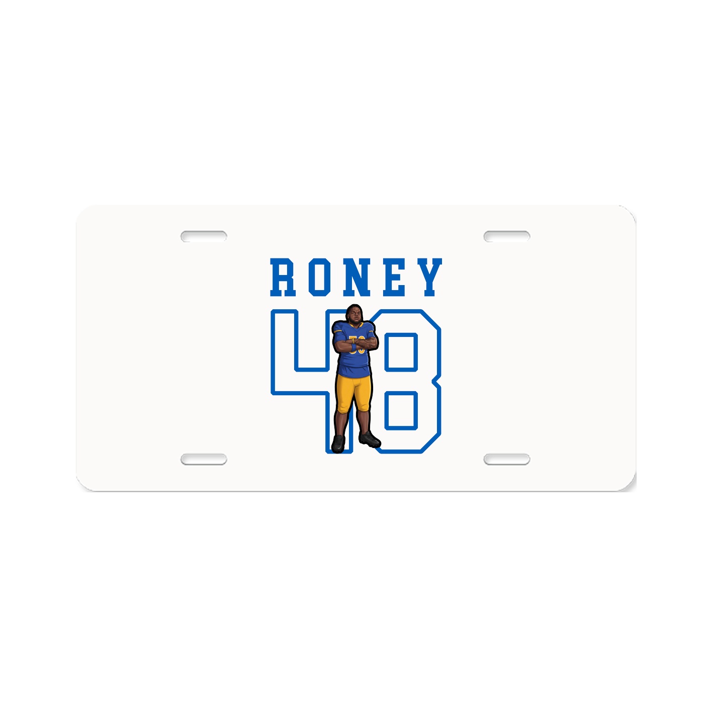License Plate — Shirsey in Classic