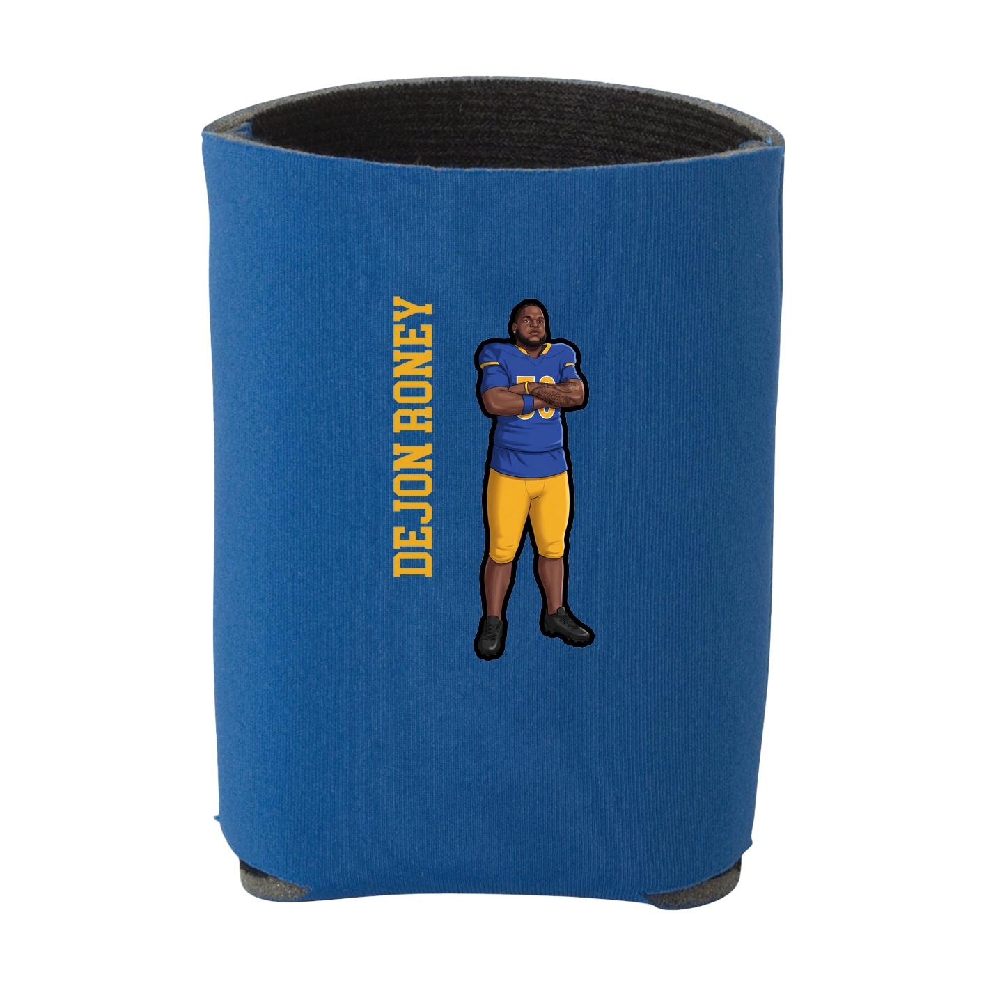 Can Holder — Name Vertical in Royal