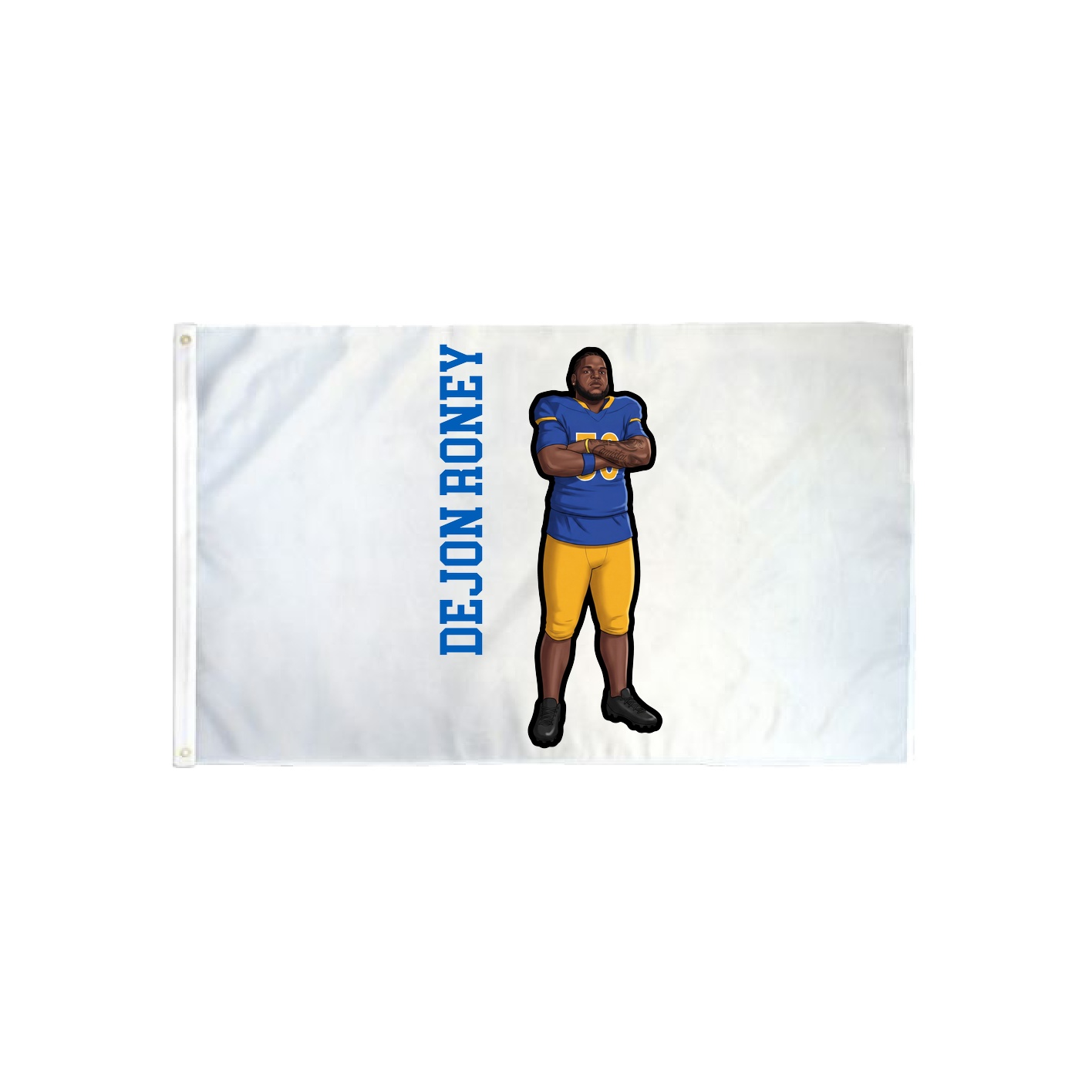 3x5 Flag — Name Vertical in Classic