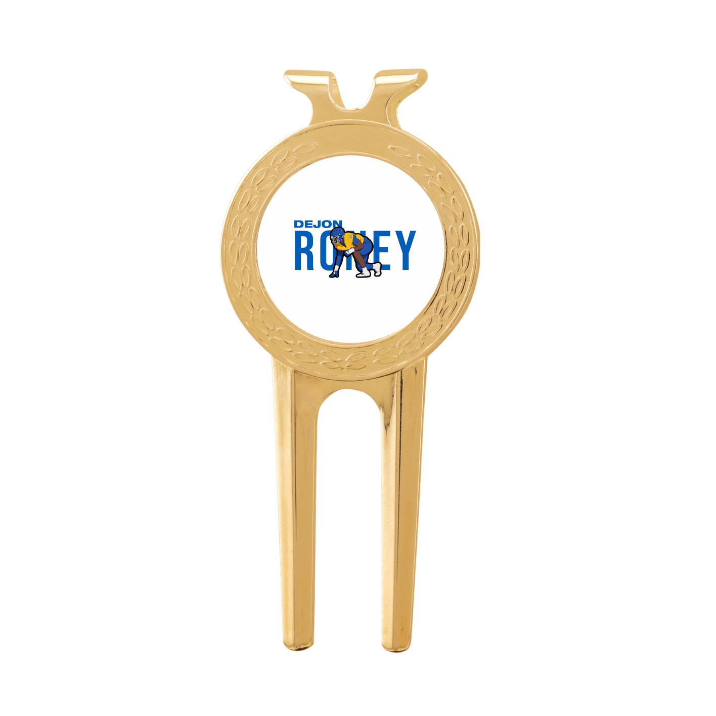 Divot Tool with Ball Marker — Player Name in Classic