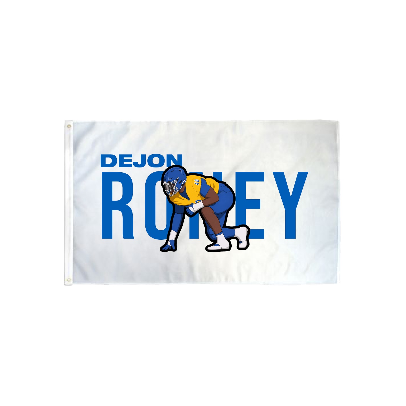 3x5 Flag — Player Name in Classic