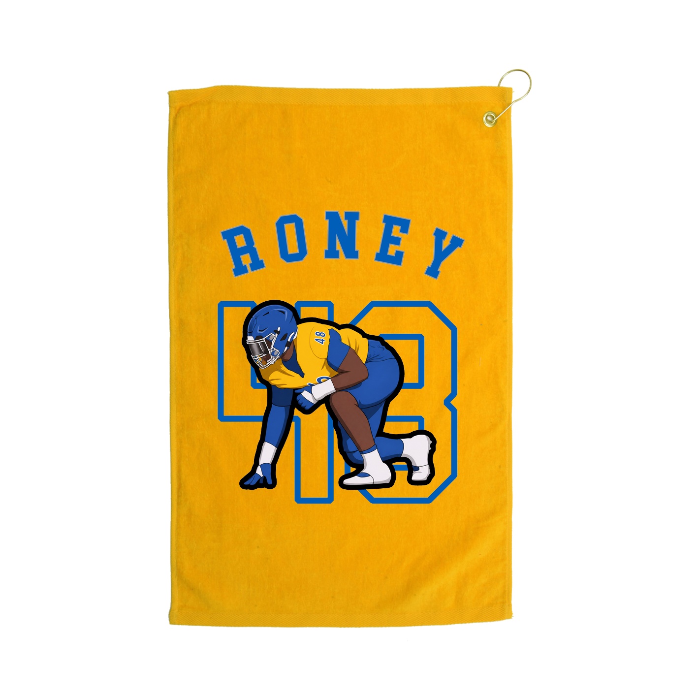 Golf Towel — Shirsey Arch in Gold