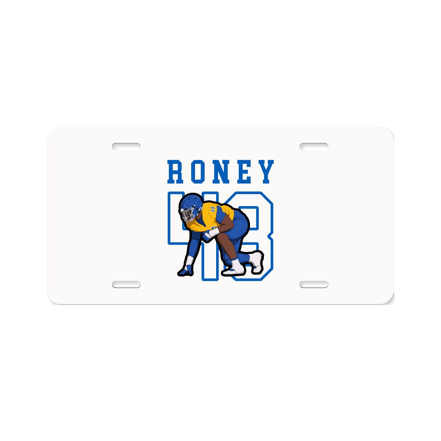 License Plate — Shirsey in Classic