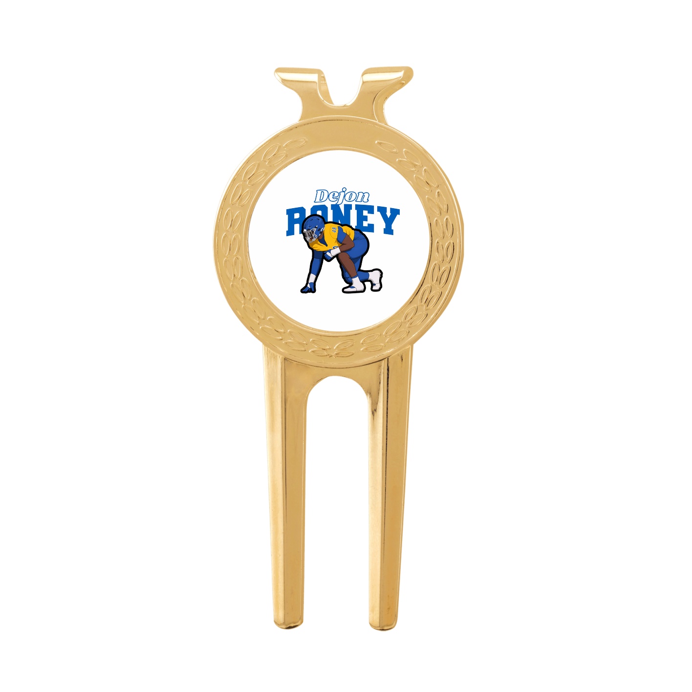 Divot Tool with Ball Marker — Name Arch in Classic