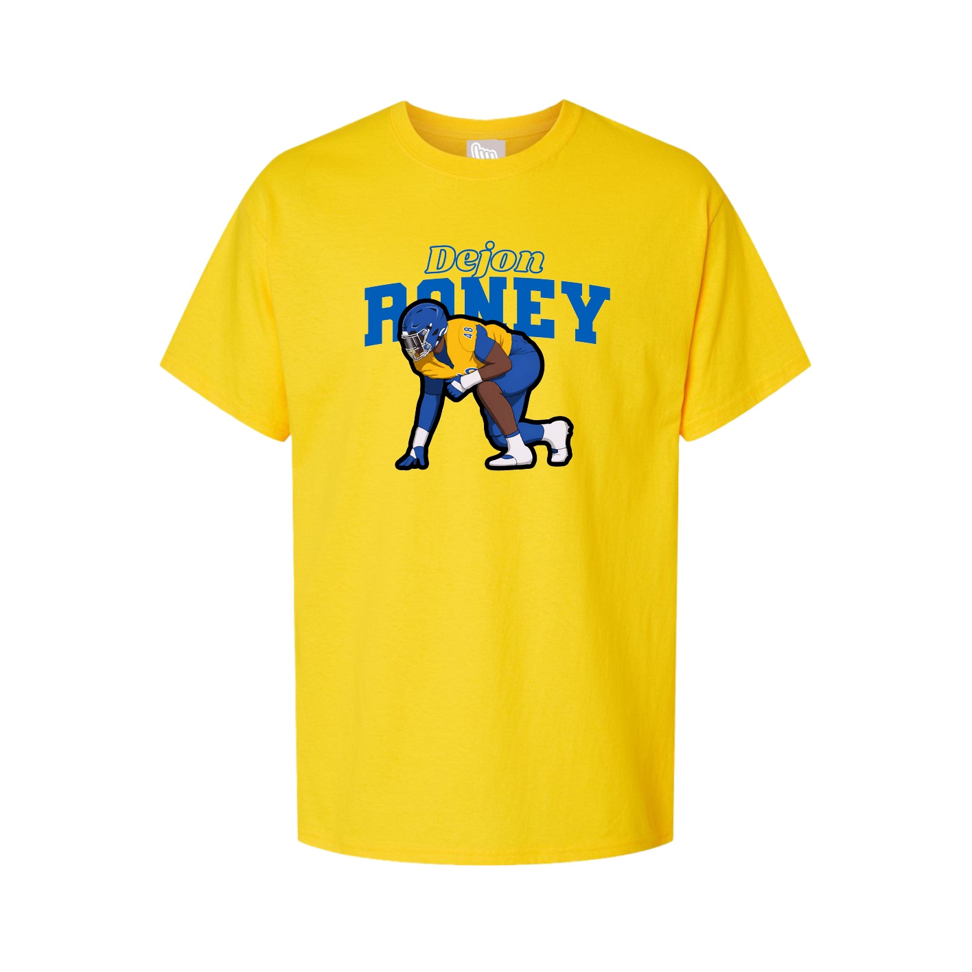 Tee — Name Arch in Gold
