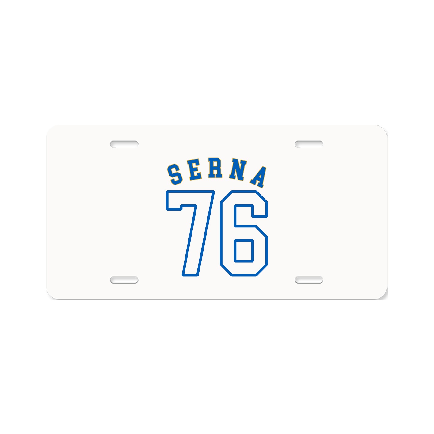 License Plate — Shirsey Arch in Classic