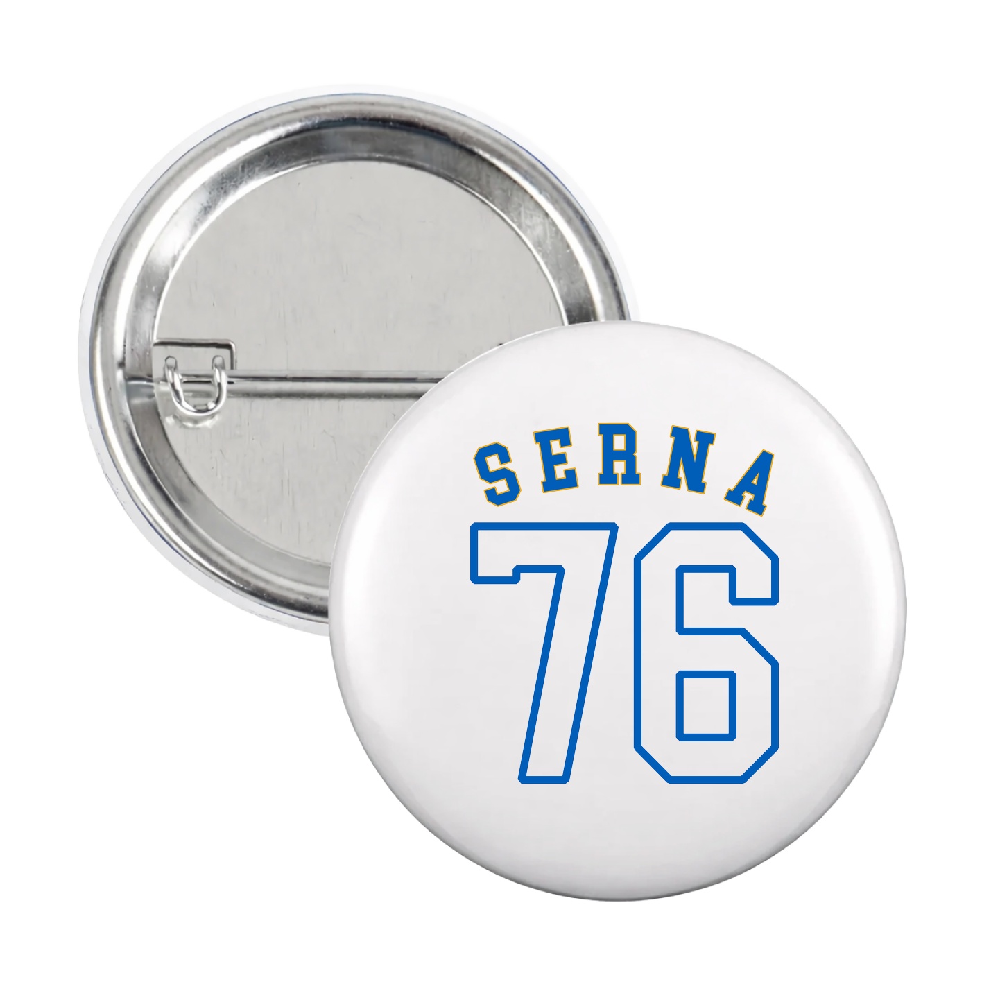 Game Day Button — Shirsey Arch in White