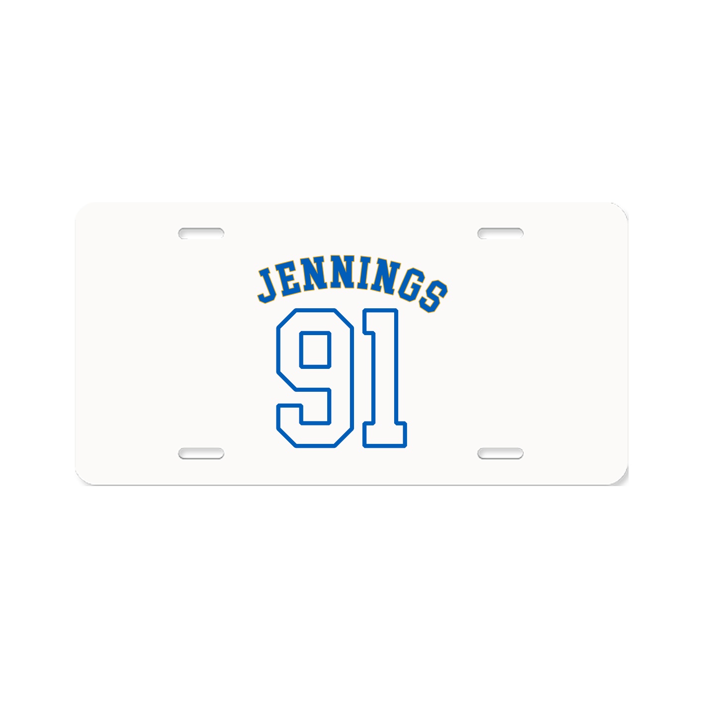 License Plate — Shirsey Arch in Classic
