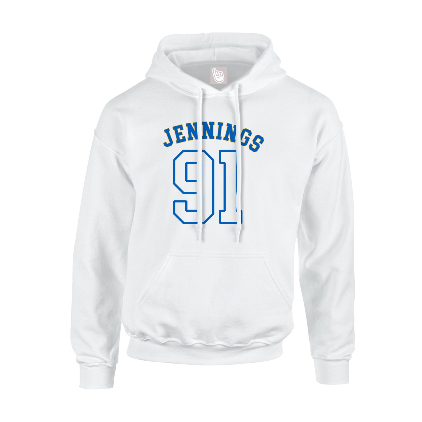 Hoodie — Shirsey Arch in White