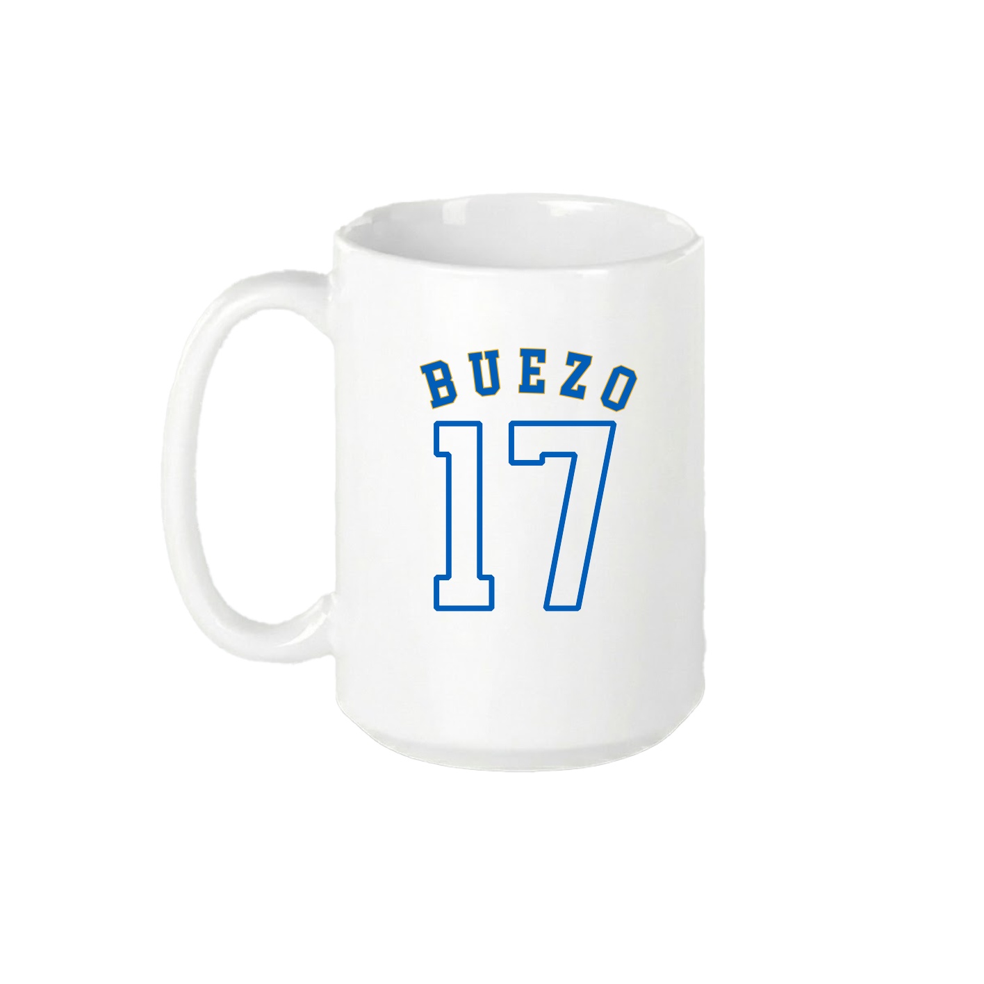 15oz Coffee Mug — Shirsey Arch in White