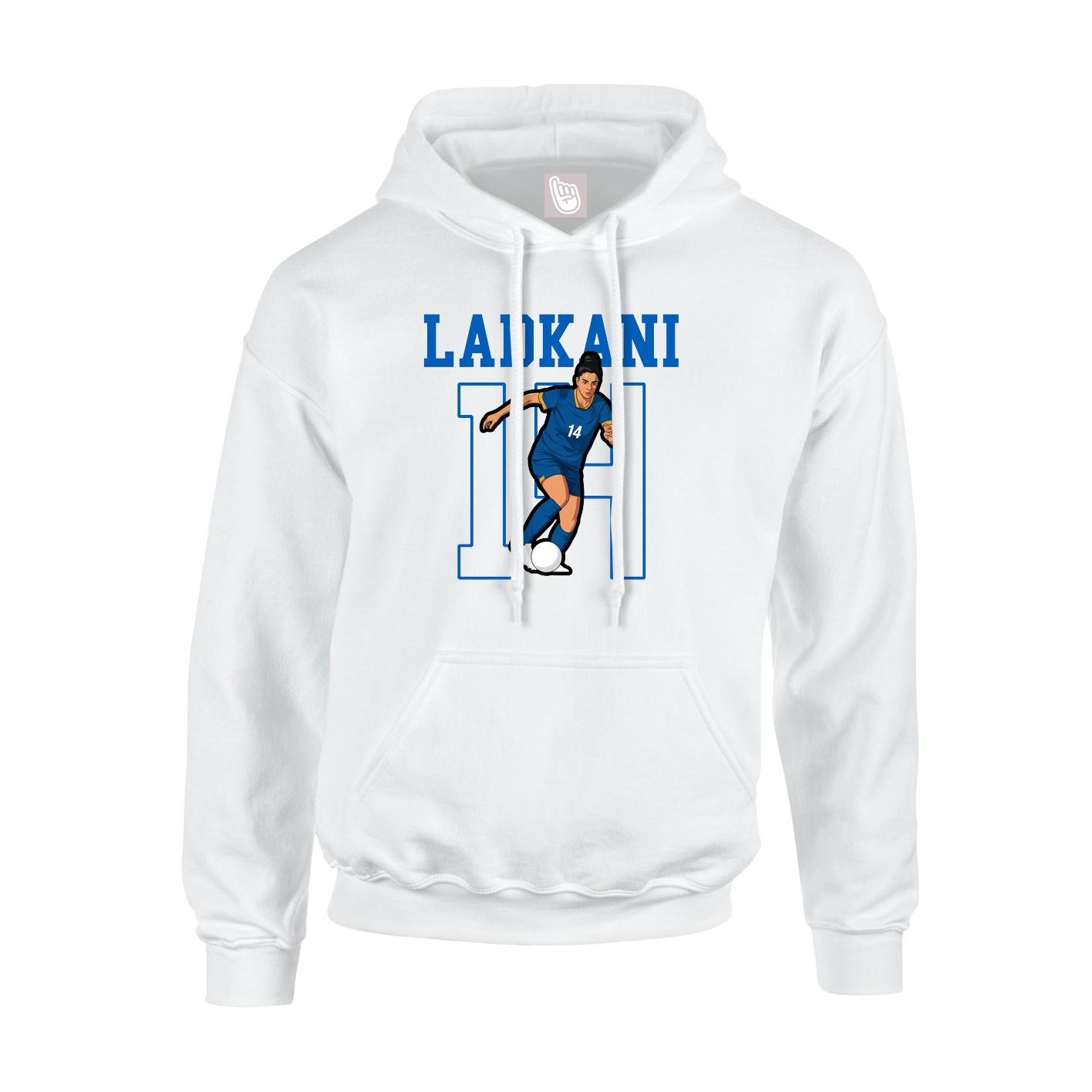 Hoodie — Shirsey in White