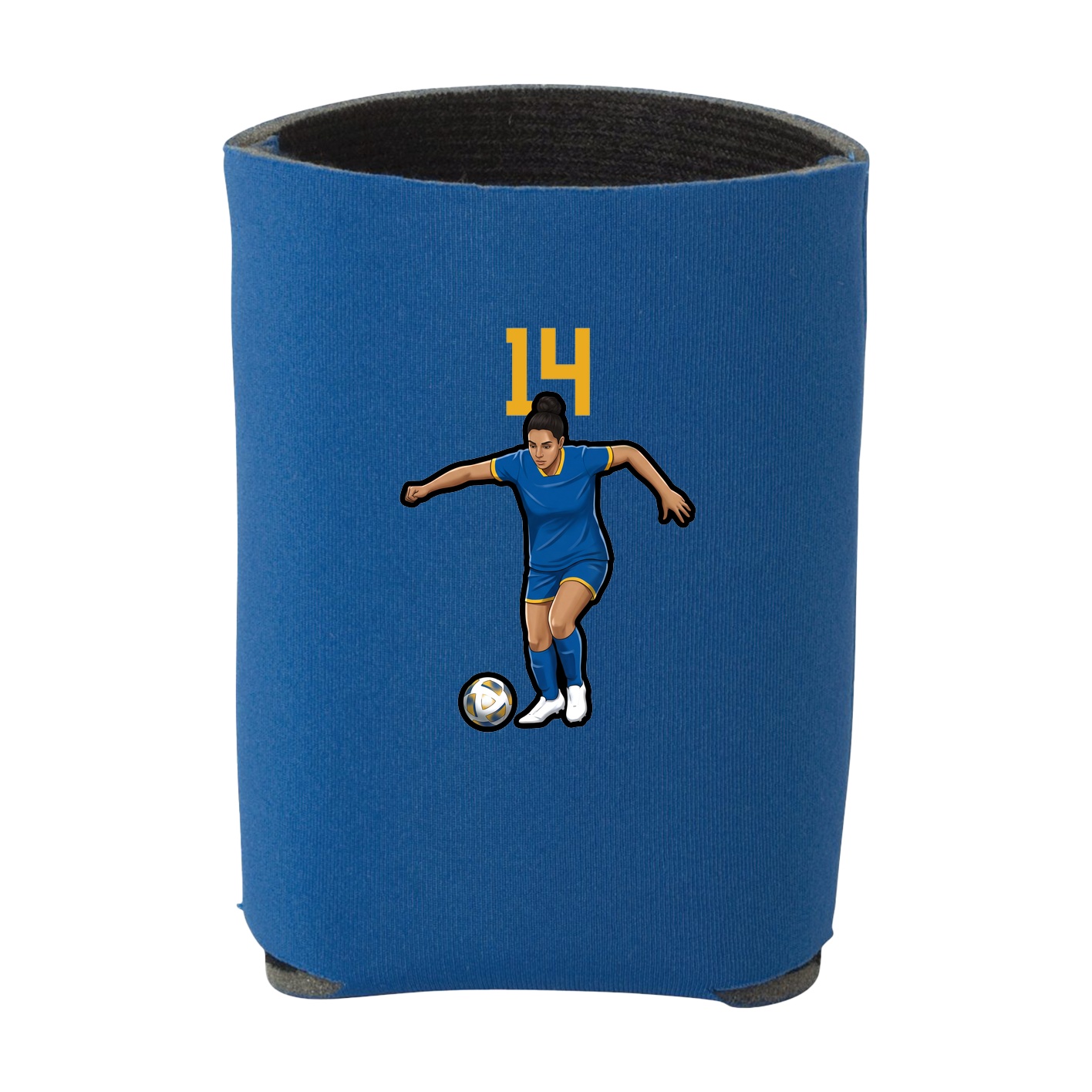 Can Holder — Number Top in Royal