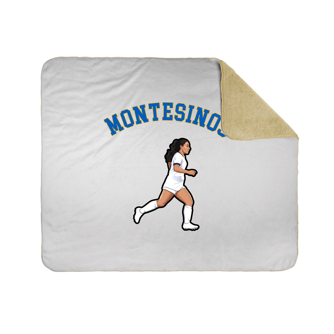 50x60 Sherpa Lined Throw Blanket