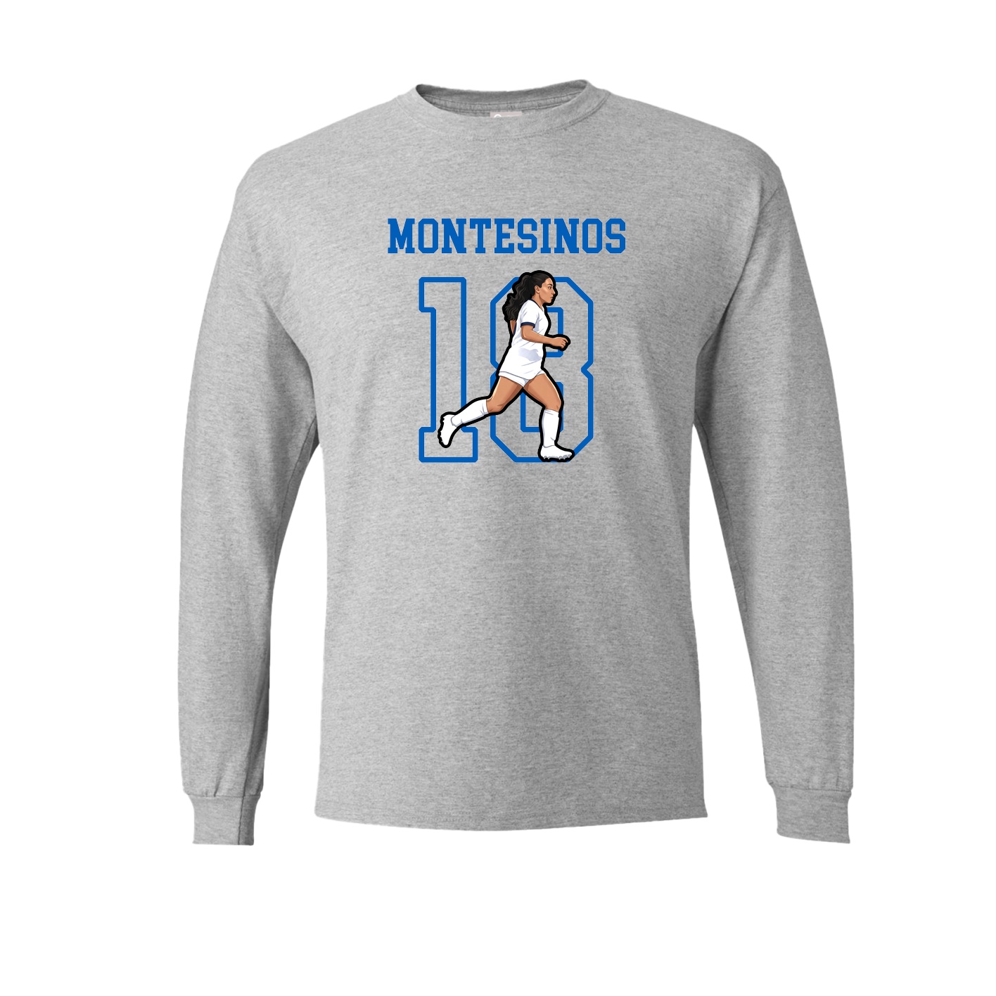 Long Sleeve Tee — Shirsey in Grey