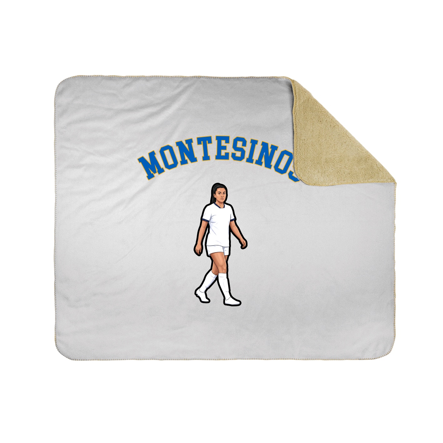 50x60 Sherpa Lined Throw Blanket