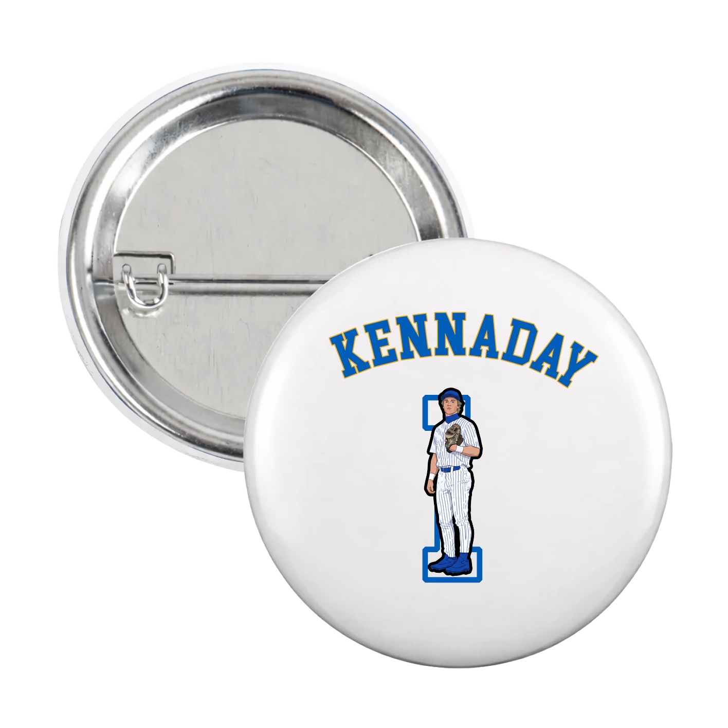 Game Day Button — Shirsey Arch in White