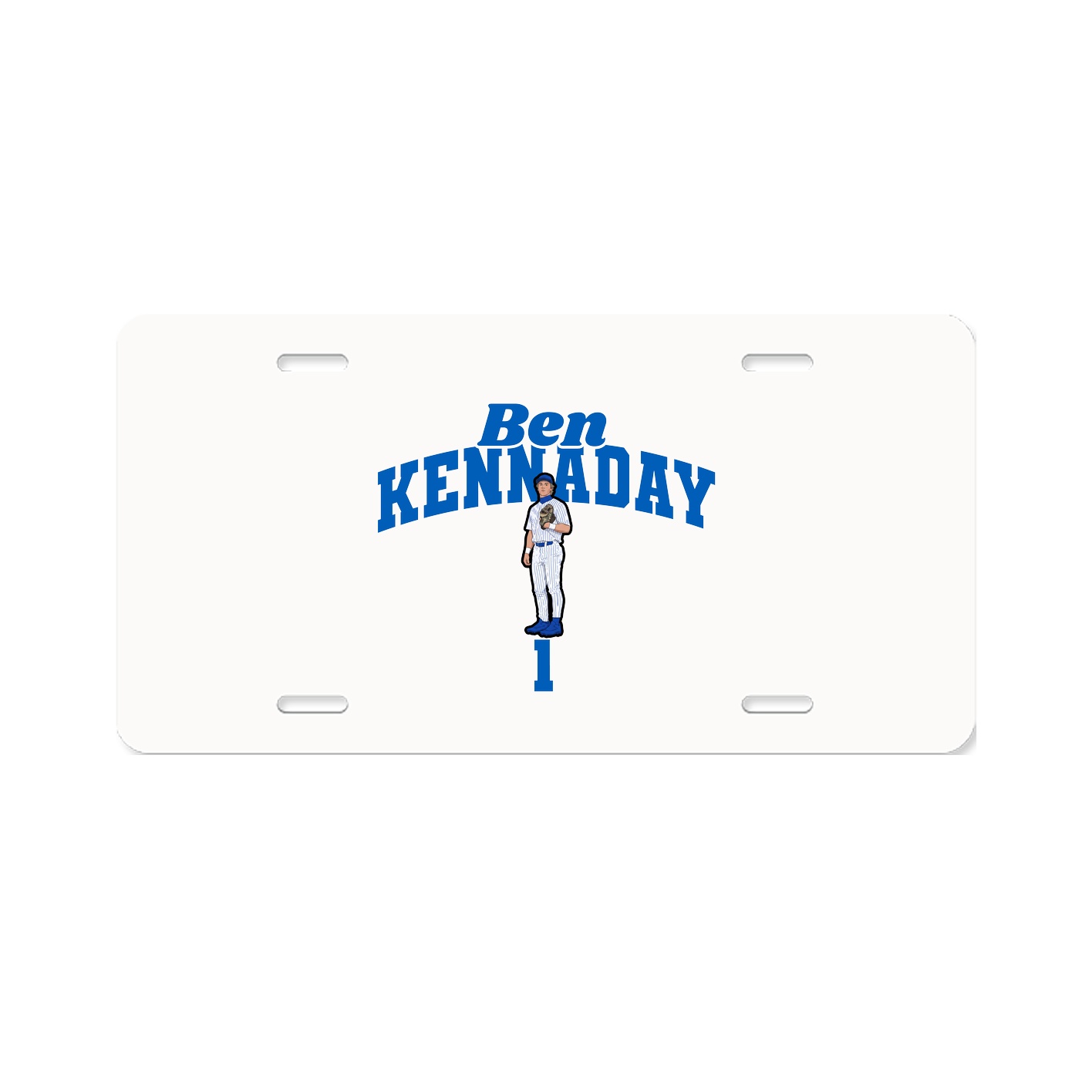License Plate — Signature Arch in Classic