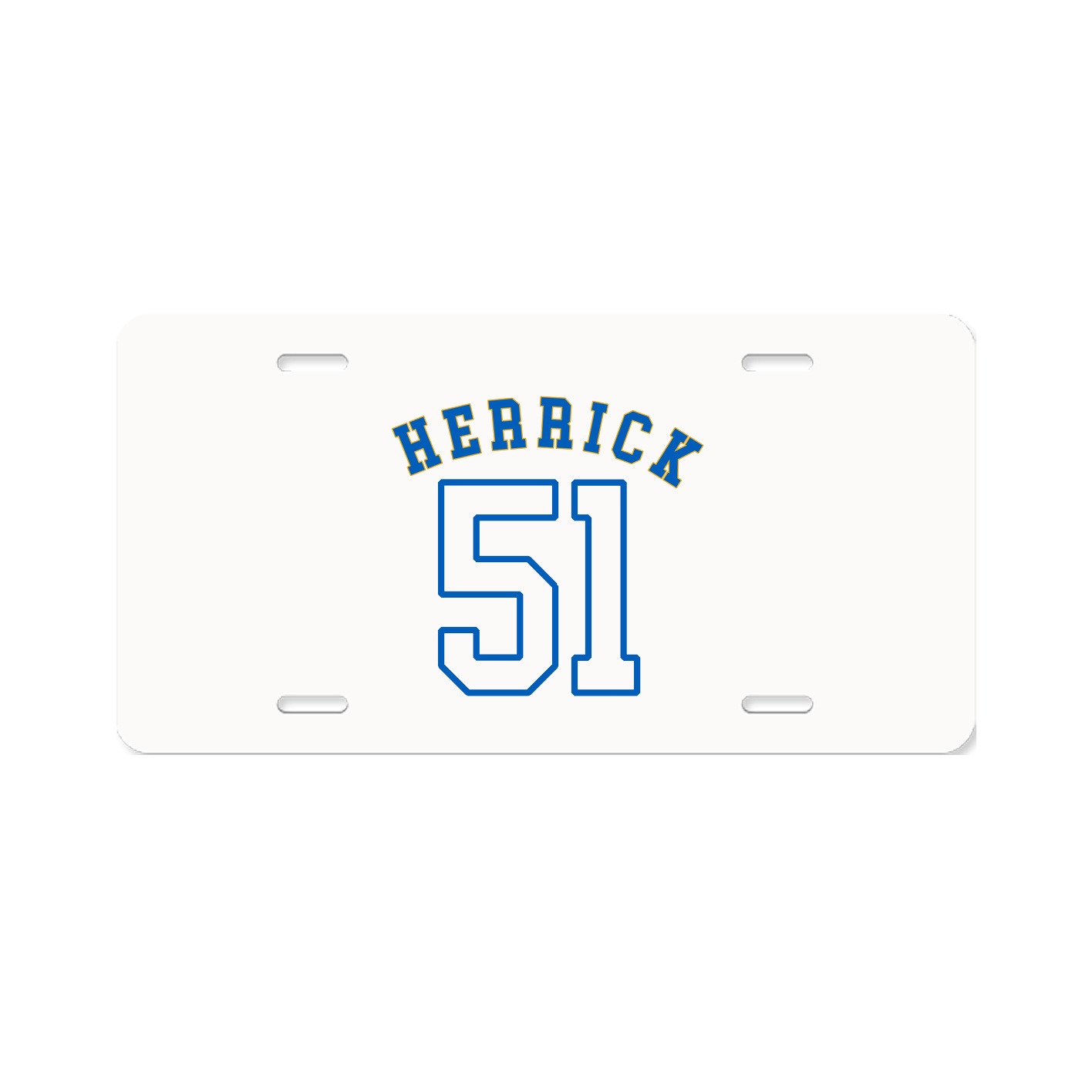 License Plate — Shirsey Arch in Classic