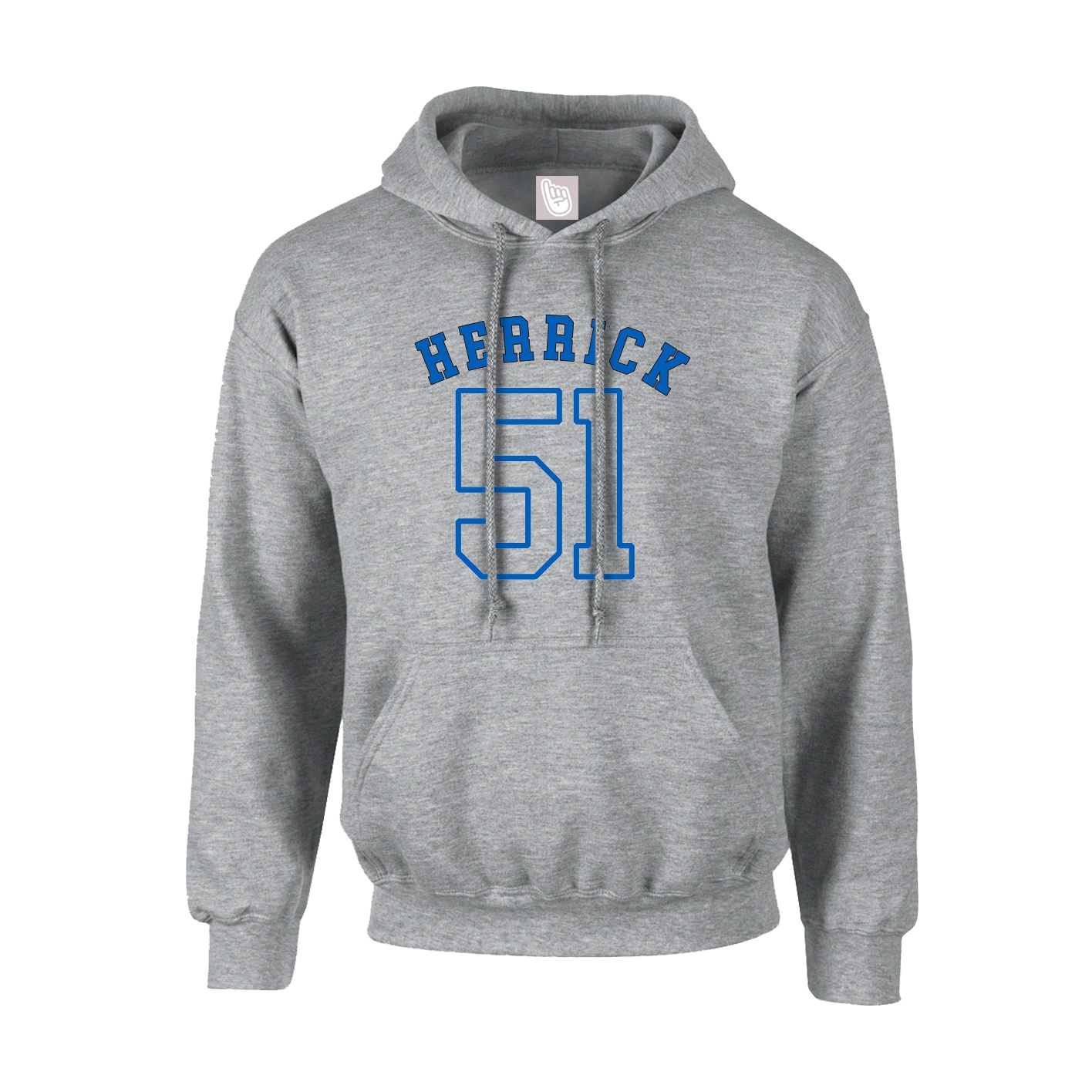Youth Hoodie — Shirsey Arch in Grey
