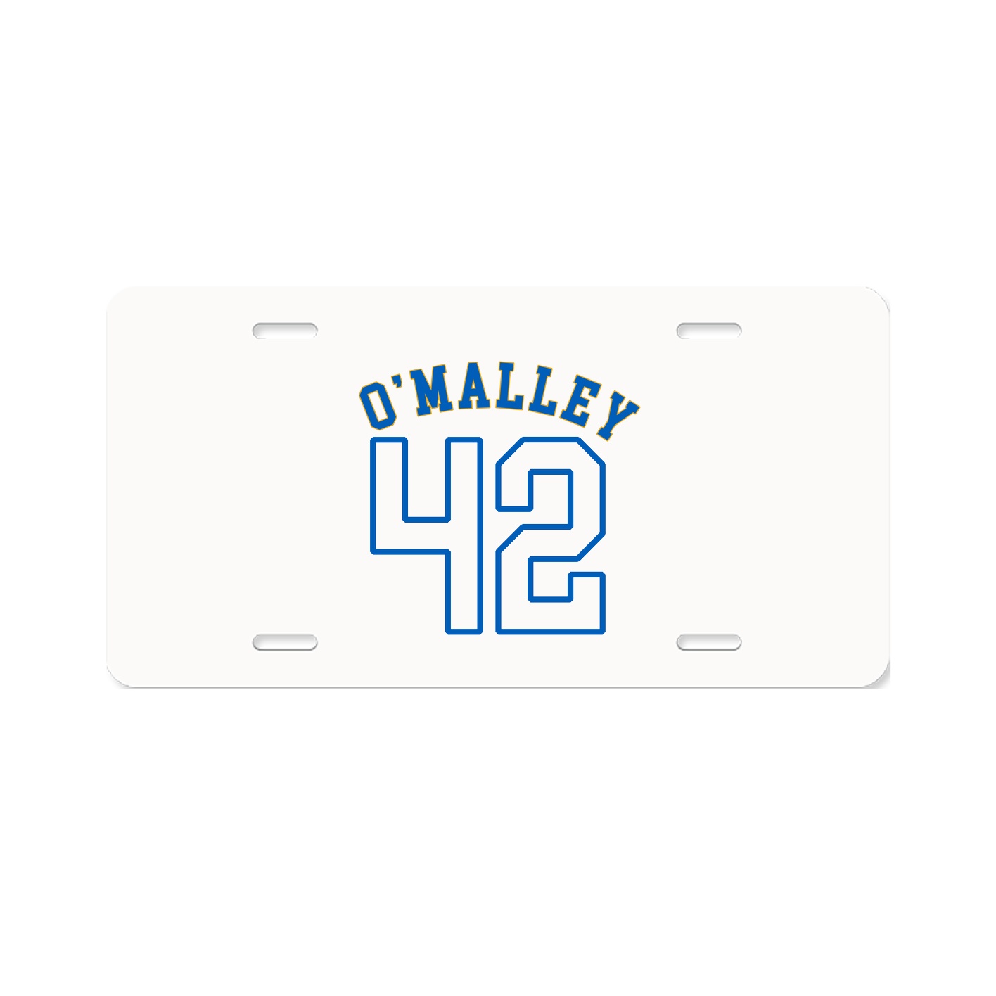 License Plate — Shirsey Arch in Classic
