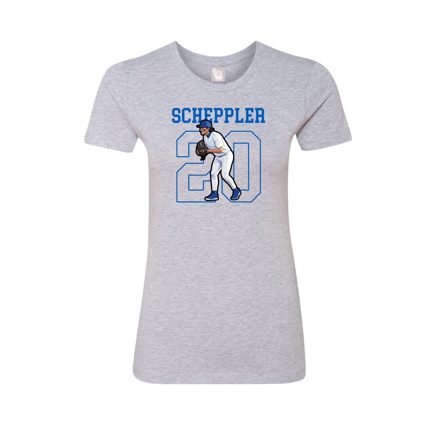 Fitted Women's Tee — Shirsey in Grey