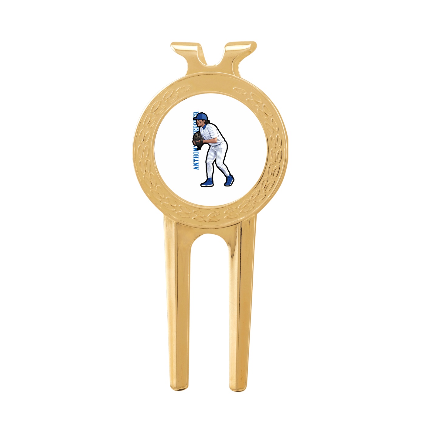 Divot Tool with Ball Marker — Name Vertical in Classic