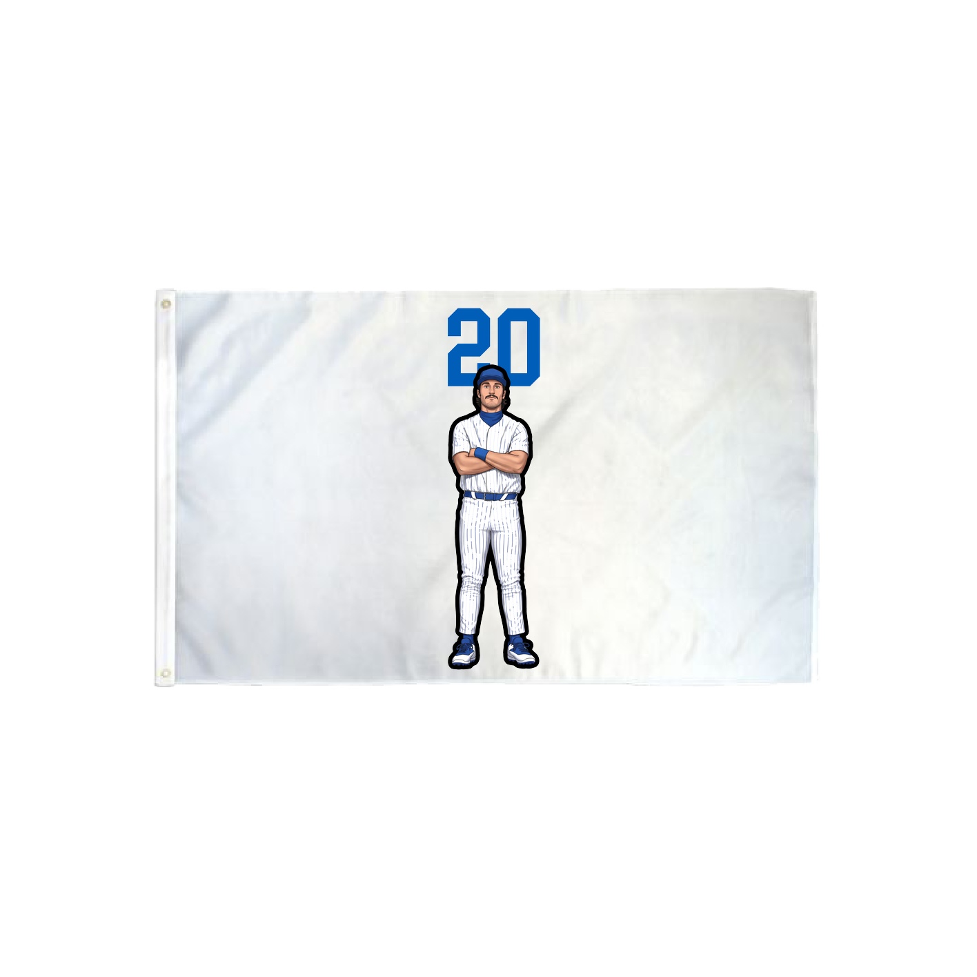 3x5 Flag — Number Top in Classic
