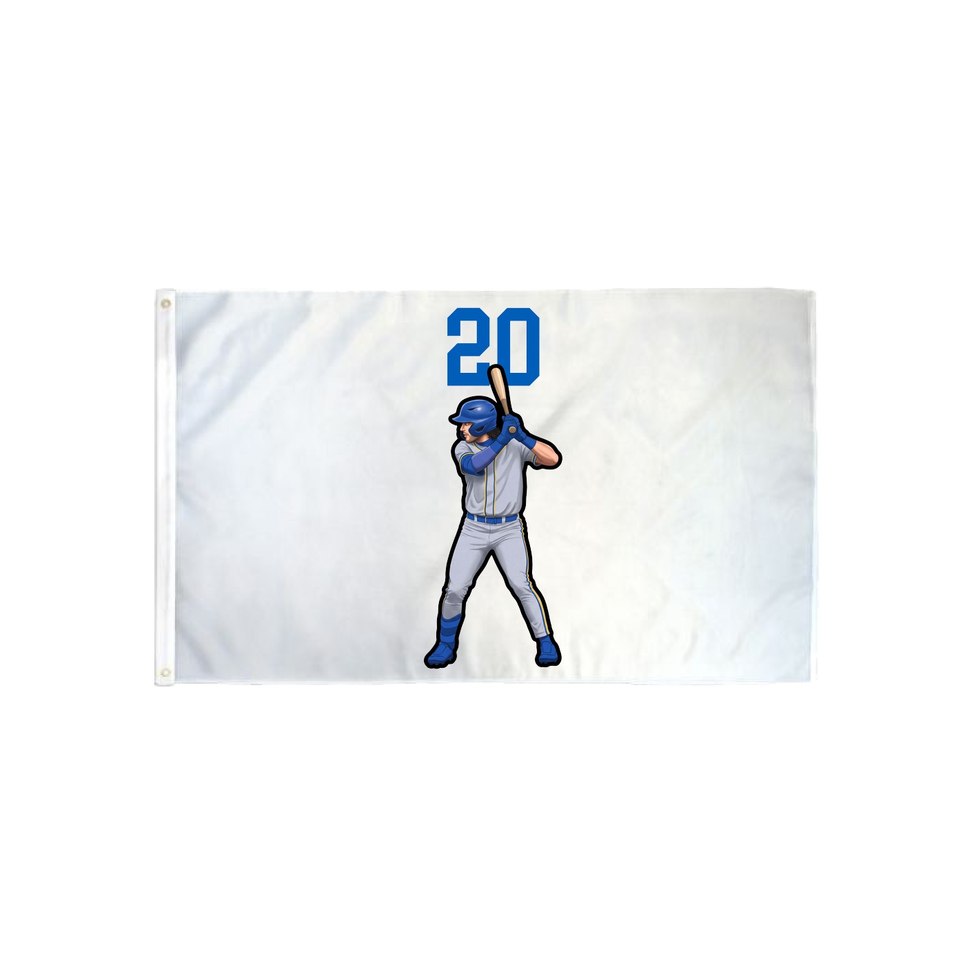 3x5 Flag — Number Top in Classic