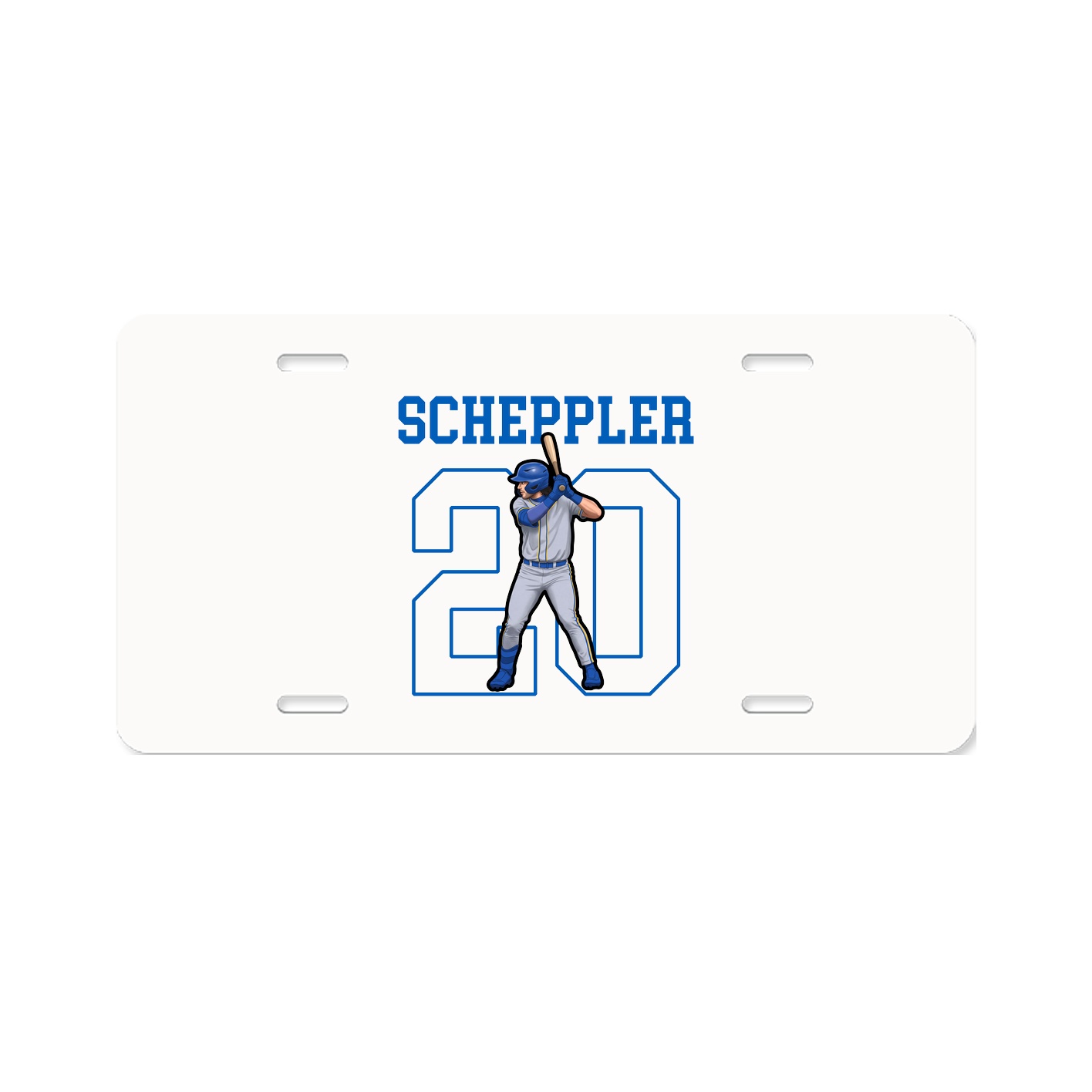 License Plate — Shirsey in Classic