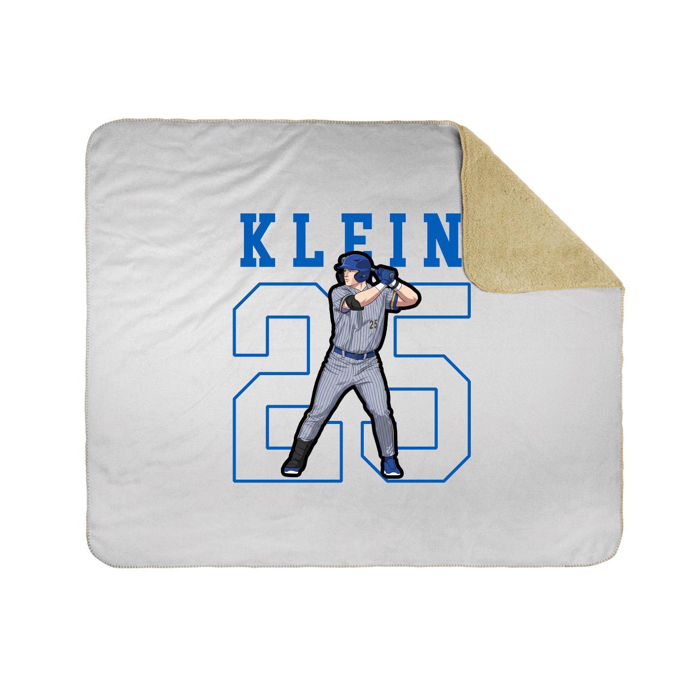 50x60 Sherpa Lined Throw Blanket