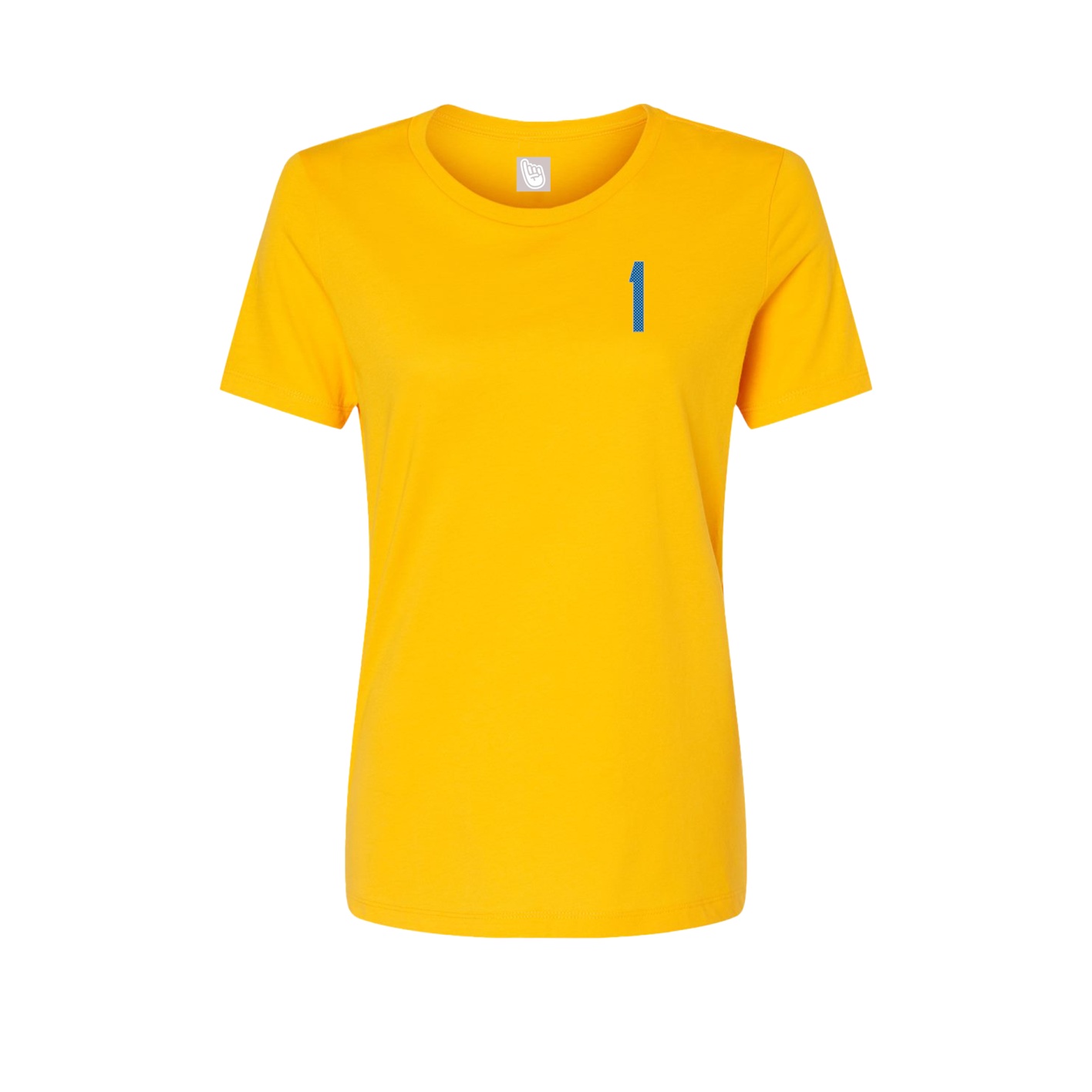 Womens Tee — Front Shirsy in Gold