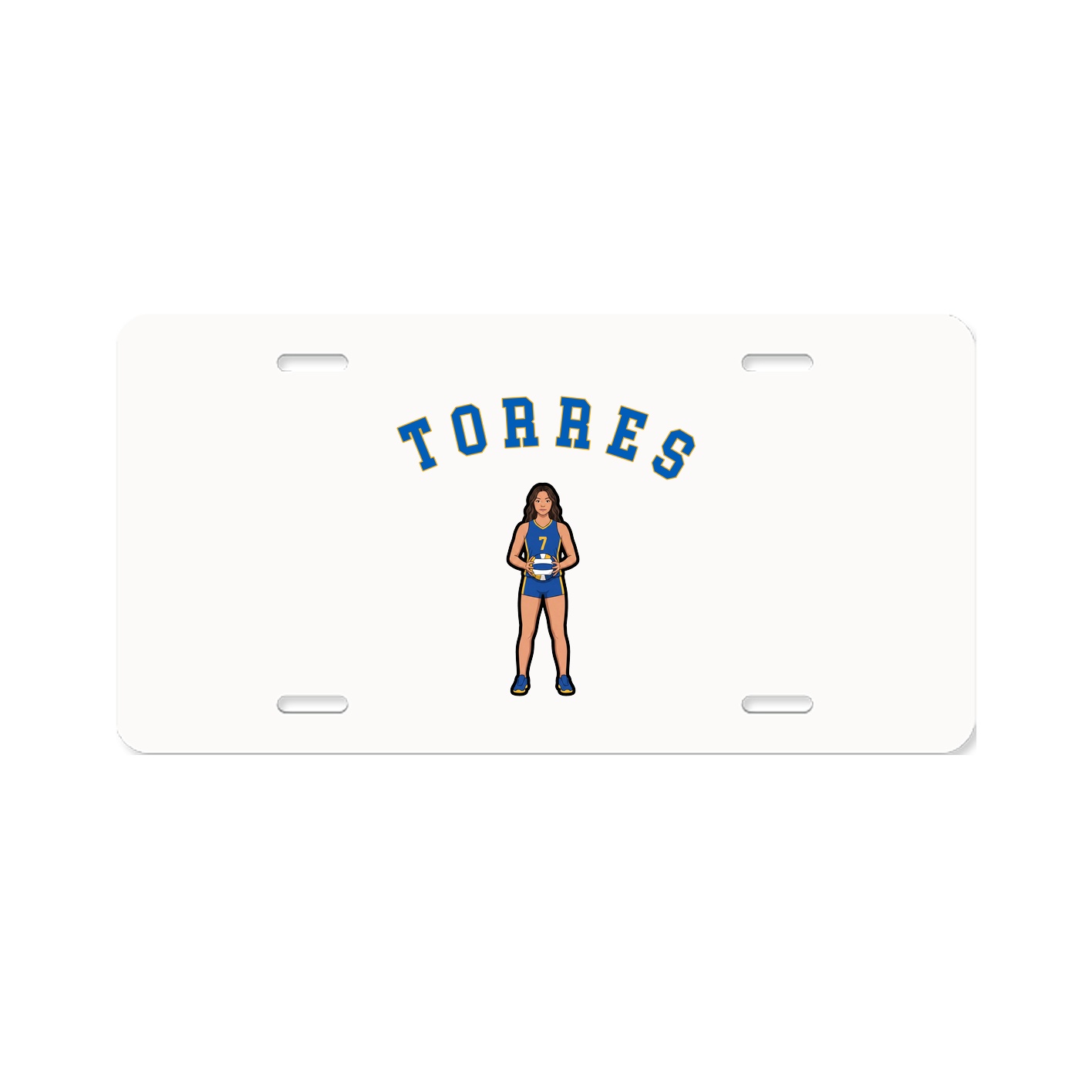 License Plate — Shirsey Arch in Classic