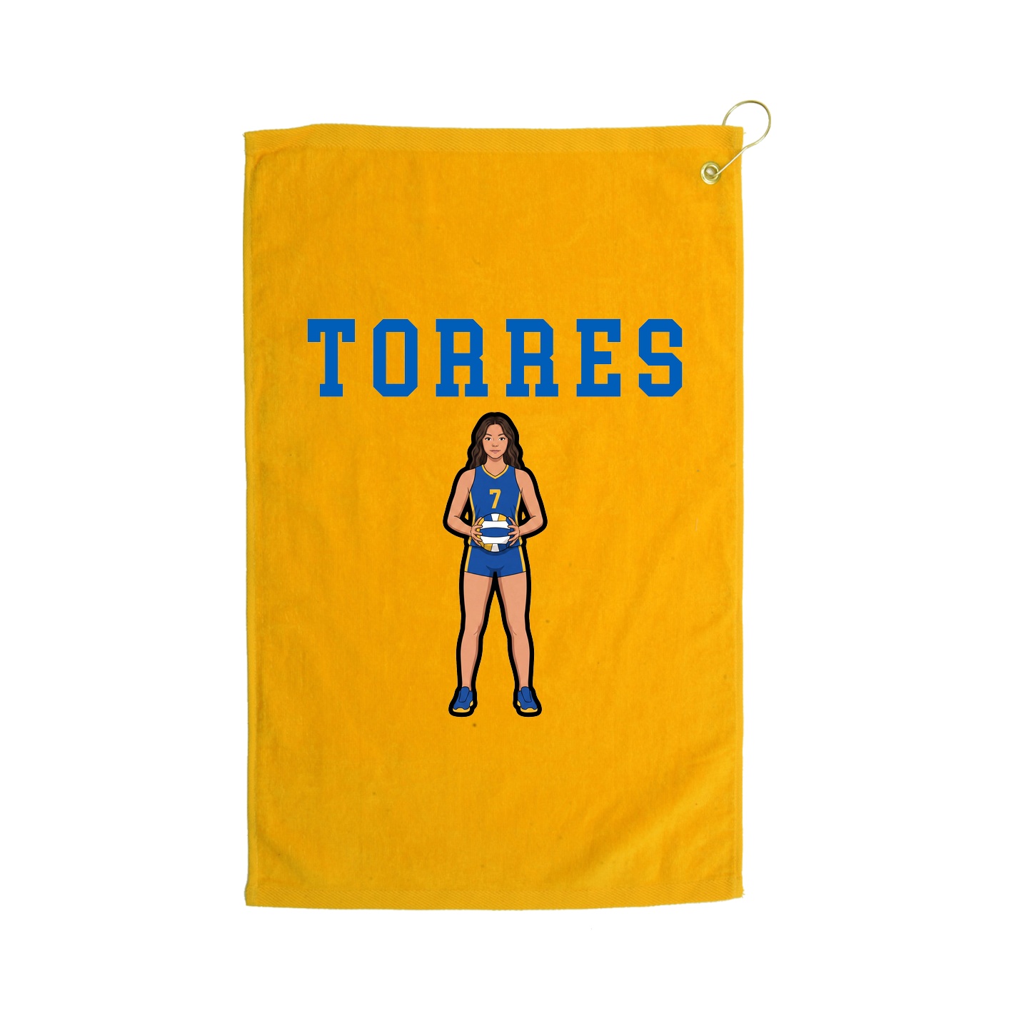 Golf Towel — Shirsey in Gold