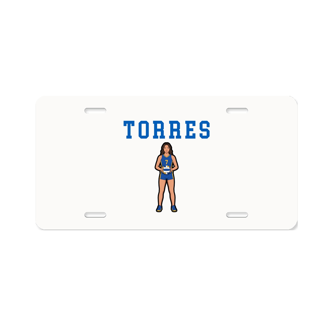 License Plate — Shirsey in Classic