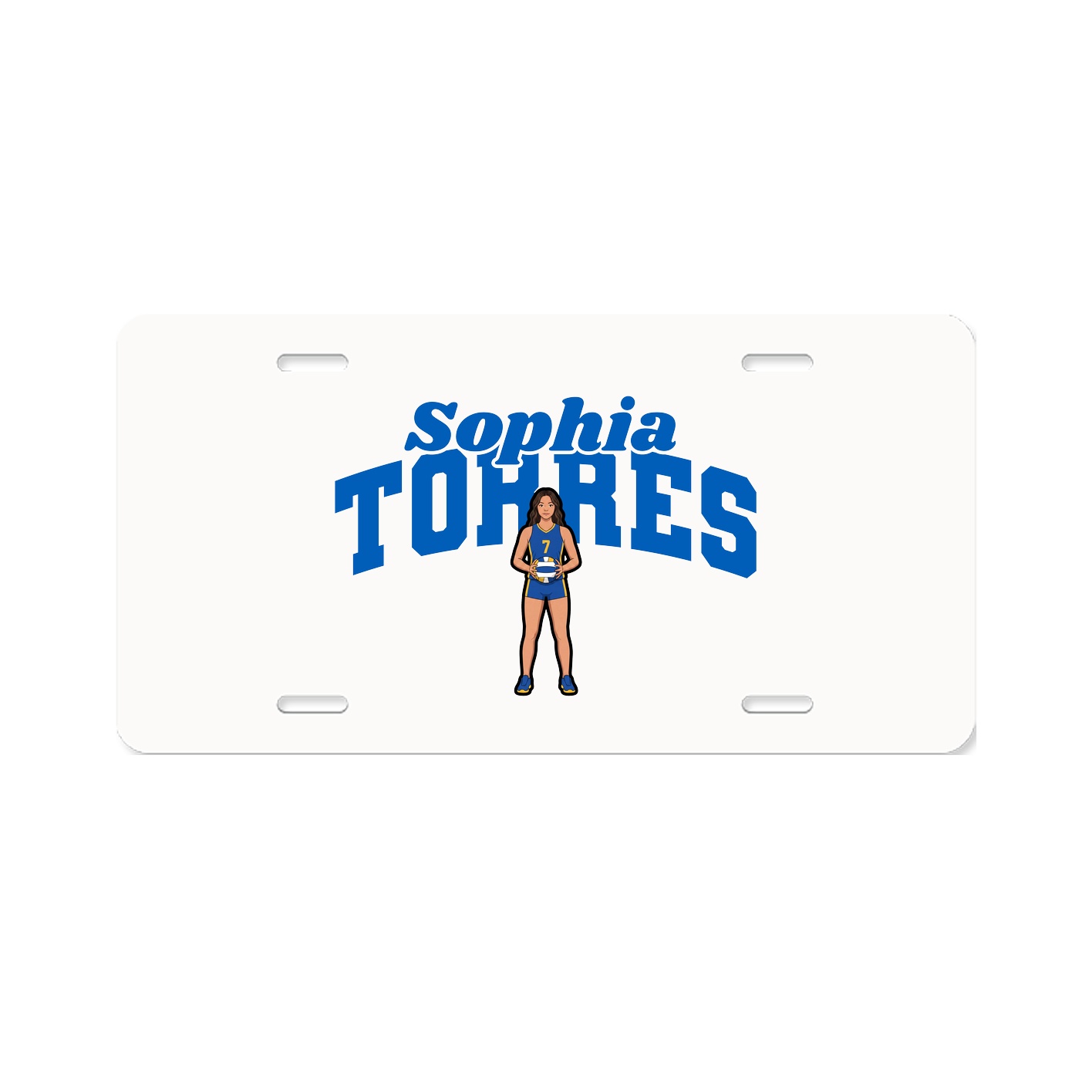 License Plate — Signature Arch in Classic