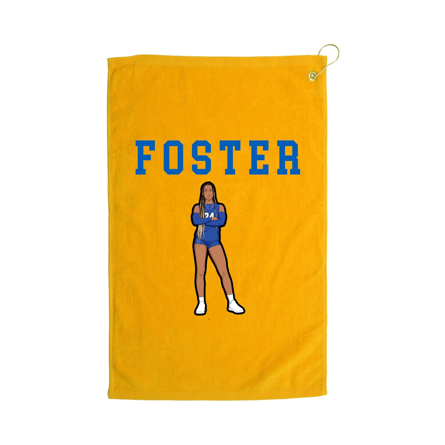 Golf Towel — Shirsey in Gold