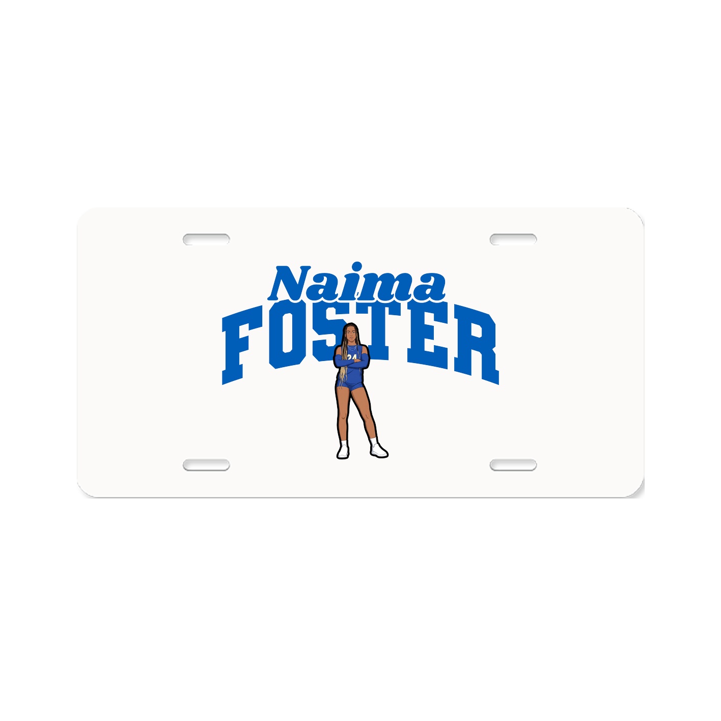License Plate — Signature Arch in Classic