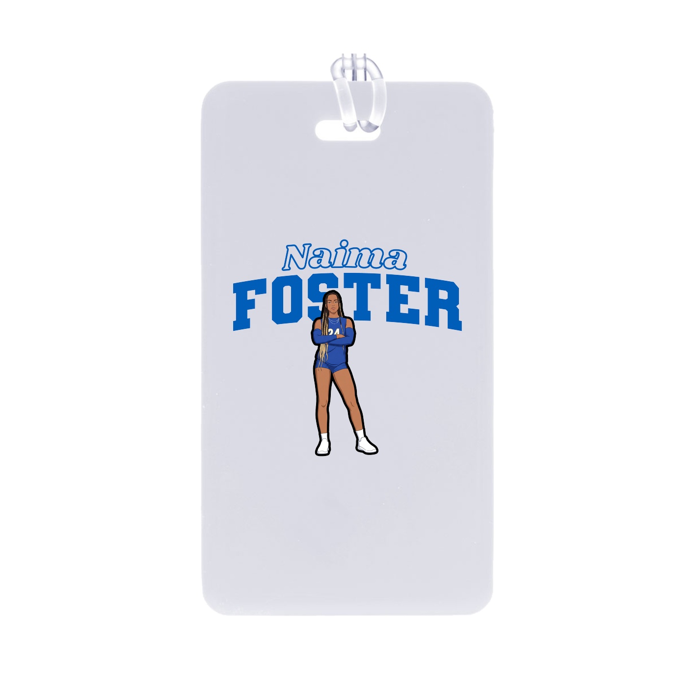 Bag Tag — Name Arch in Classic