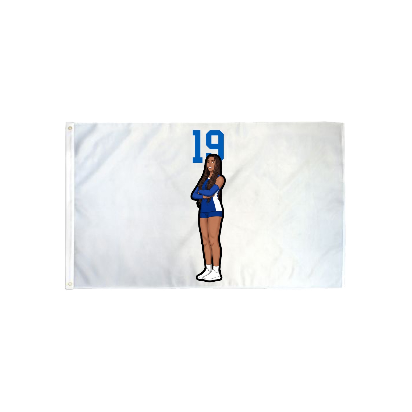 3x5 Flag — Number Top in Classic