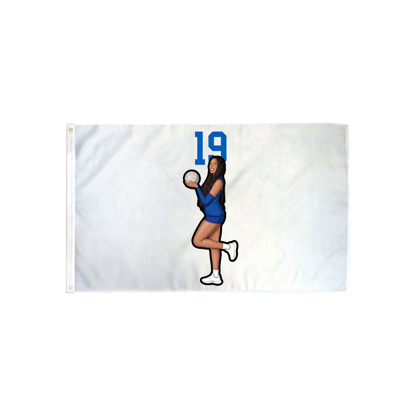 3x5 Flag — Number Top in Classic