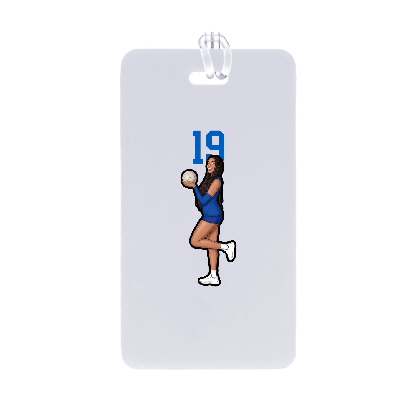 Bag Tag — Number Top in Classic