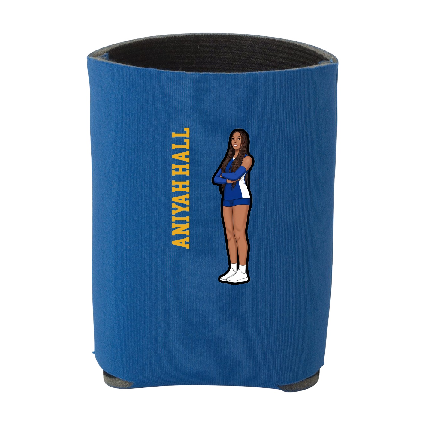 Can Holder — Name Vertical in Royal