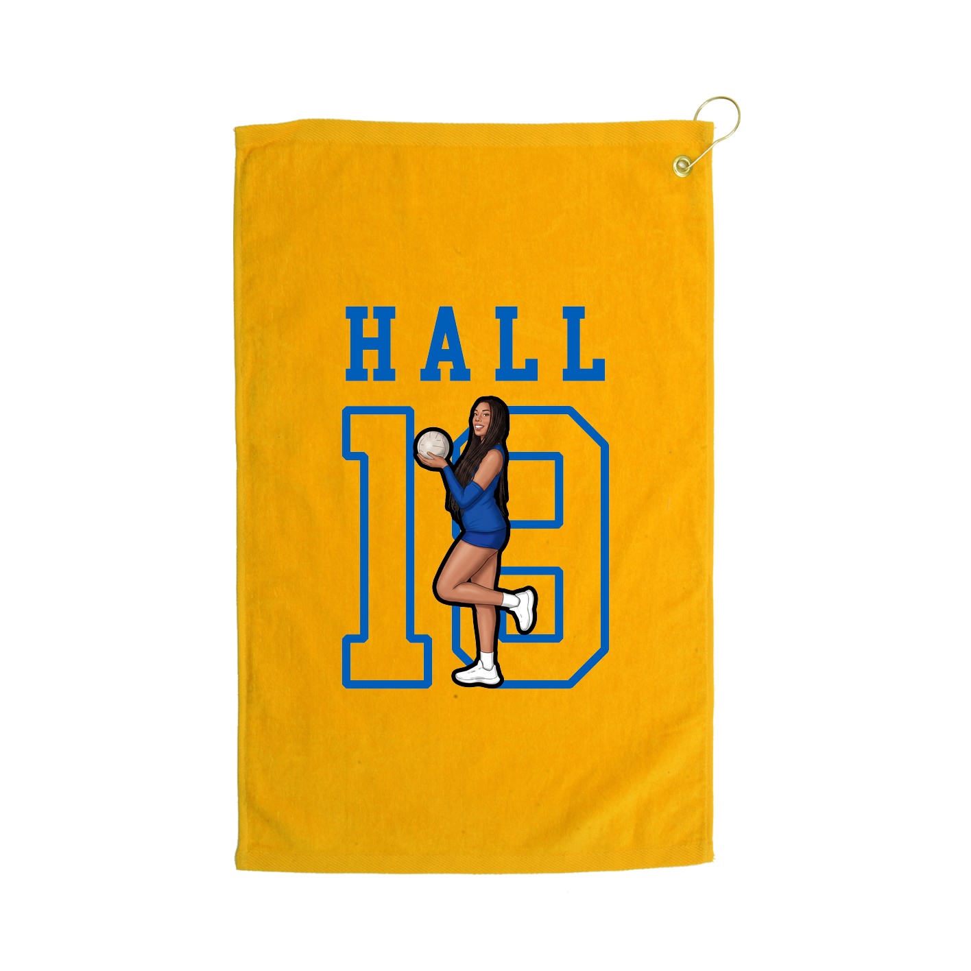 Golf Towel — Shirsey in Gold