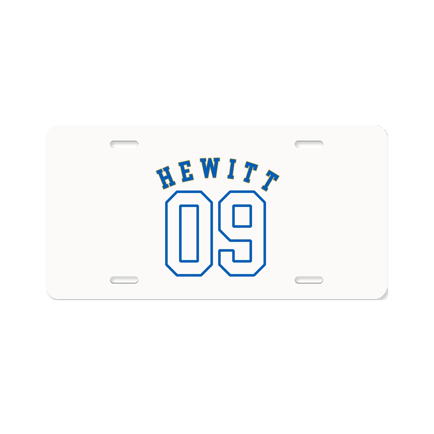 License Plate — Shirsey Arch in Classic