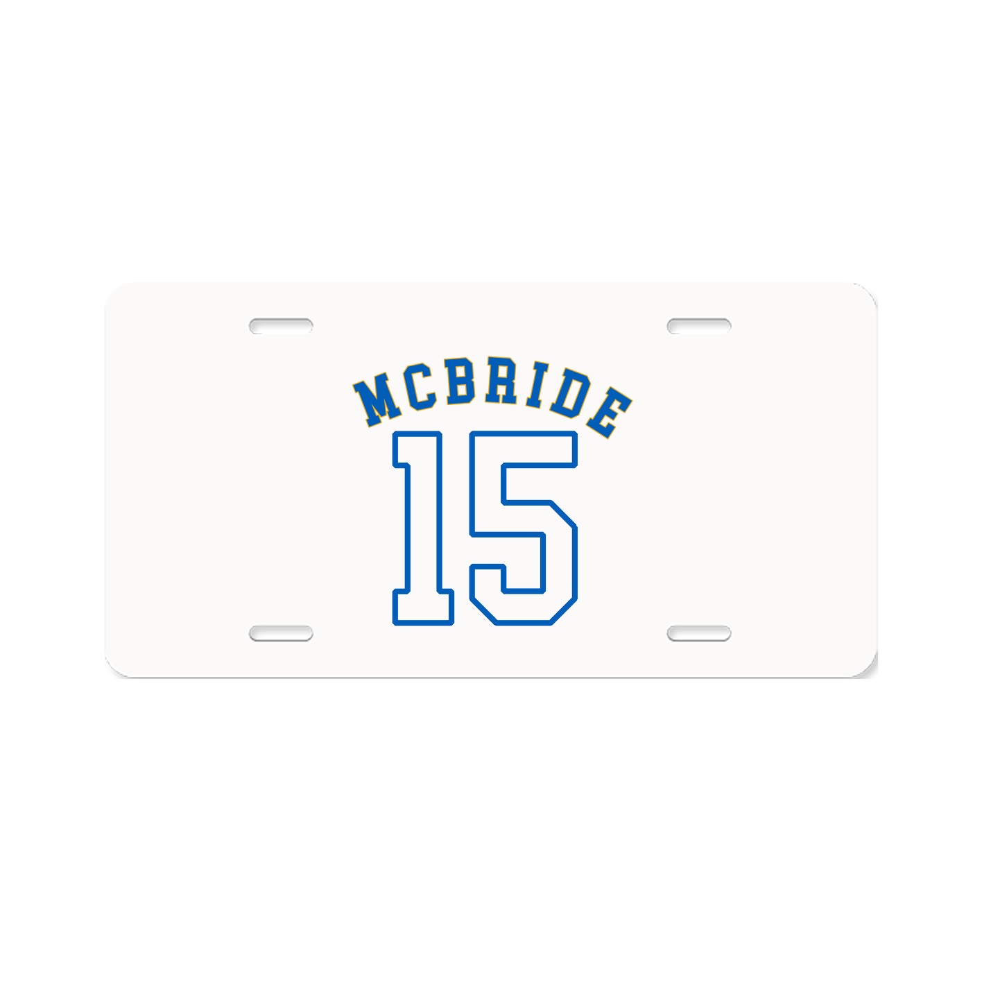 License Plate — Shirsey Arch in Classic