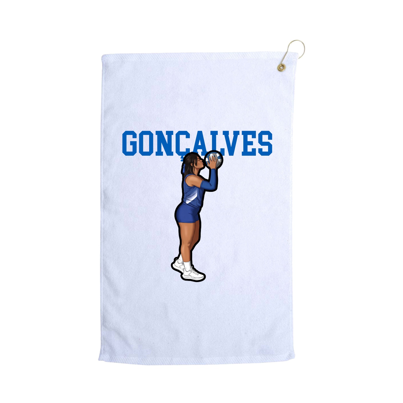 Golf Towel — Shirsey in White