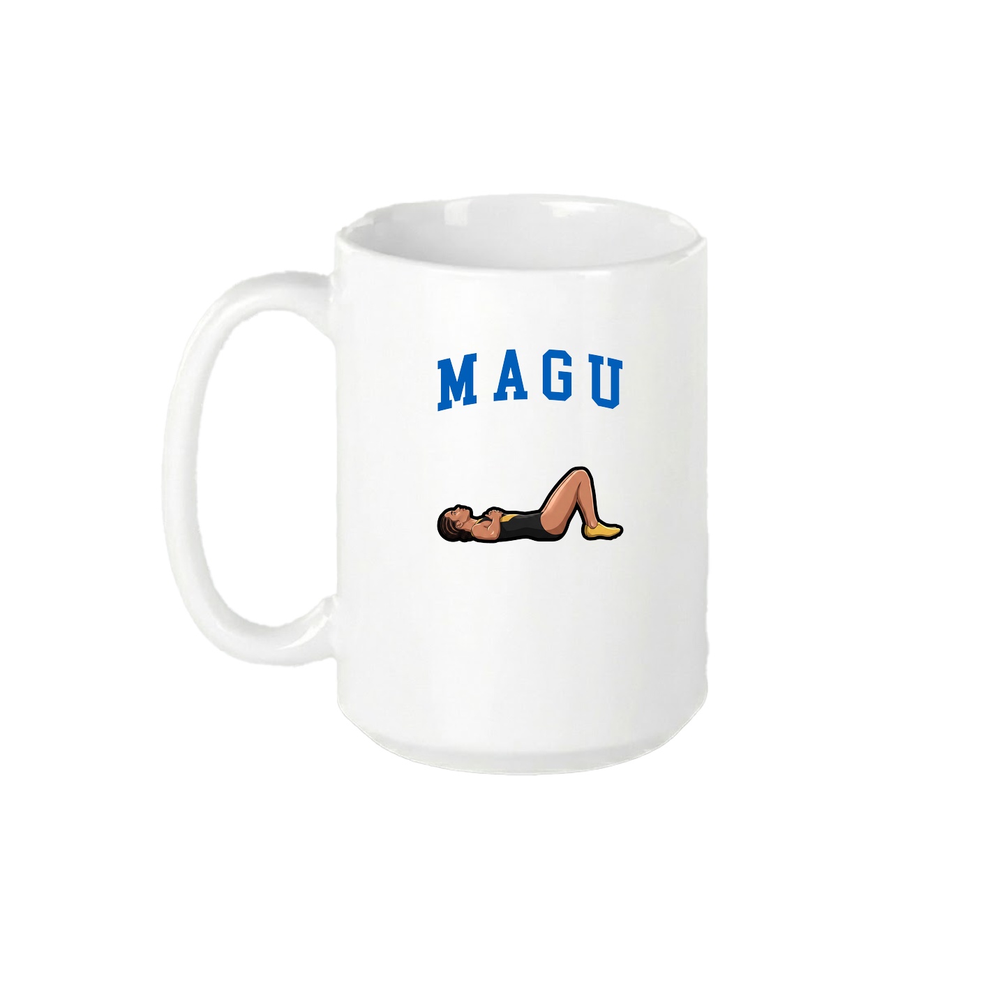 15oz Coffee Mug — Shirsey in White